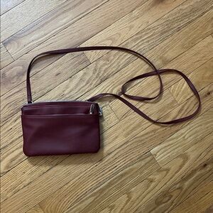 Chic Maroon Crossbody Bag